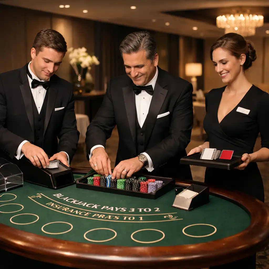 Équipe d’animation casino professionnelle de Hol' IN